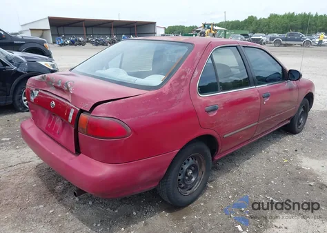 1997 Nissan Sentra Gle/Gxe/Xe from USA, damaged, VIN 1N4AB41D1VC760893